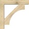 Ekena Millwork Westlake Block Rough Sawn Bracket w/ Offset Brace, Douglas Fir, 6"W x 28"D x 28"H BKT0604X28X28WTL05RDF - alternate 4
